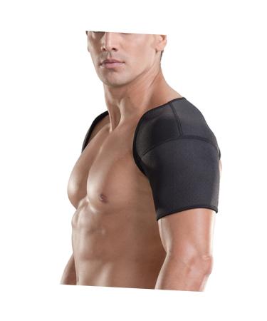 Beavorty Sports Shoulder Pads | Optimal Shoulder Support Brace for Posture & Rotator Cuff Stability | Black Weight Lifting Shoulder Sleeve - Buy Online on GoSupps.com