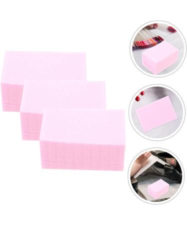 DRESSOOS 3 Nail Remover Cotton Nail Cleansing Pad Nail Wipes Nail Remover Tool Clean Wipes Eyelash Glue Cleaner Eyelash Glue Wipes Natural Cotton Fiber Pink Makeup Remover Wipes Manicure - Buy Online on GoSupps.com
