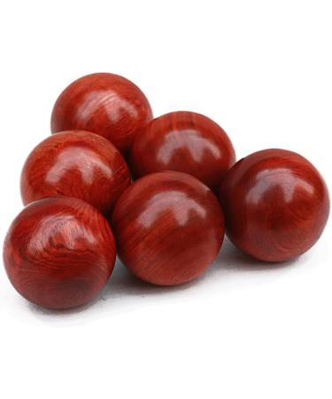 Fomiyes 4-Piece Wooden Massage Ball Set - Chinese Baole Balls for Relaxation & Stress Relief | Gym & Fitness Essential - Buy Online on GoSupps.com
