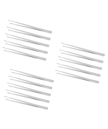 ULTECHNOVO Tweasers 15 Pcs Ear Curette Forceps Ear Picking Earwax Remover Ear Spoon Hair Tweezers Ear Removal Twizzer Ear Scoop Stainless Steel Tweezers Ear Cleaner Ear Stick Spiral Silverx3pcs 15.8*1cmx3pcs