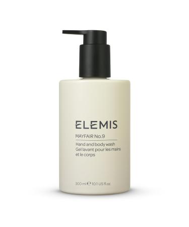 ELEMIS Mayfair No.9 Hand & Body Wash Cleanses Hydrates and Refreshes 95% Biodegradable PEG- and SLS-Free Refillable + Recyclable Bottle 300ml 1 Fl Oz (Pack of 1)