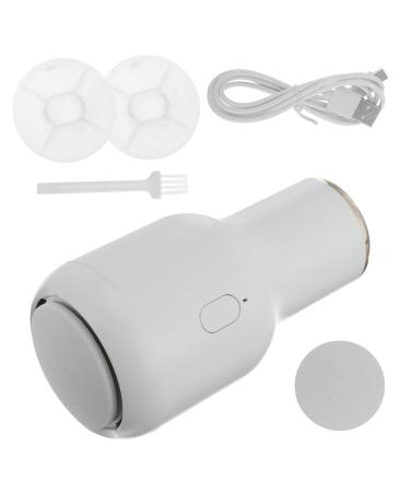 Healeved Electric Foot USB Remover USB Rechargeable Pedicure Tool USB Foot Feet Care Remover Scraper Safe Foot Care Tool Foot Pedicure Tools Power Tools Major Abs White