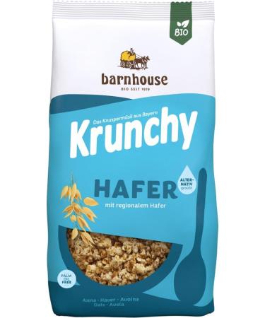  Barnhouse Barnhouse Avoine bio Krunchy (6 x 375 g) - Buy Online on GoSupps.com