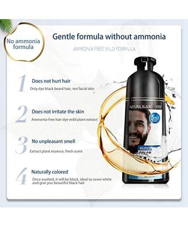 Cuasting Permanent Beard Dye Shampoo for Men - 200ML - Buy Online on GoSupps.com