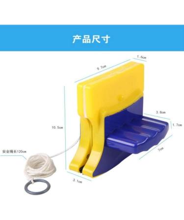 Double-Sided Window Cleaner Magnetic Glass Cleaner Home Cleaning Window Scraper Double Hollow Glass Window Cleaning Tool - Buy Online on GoSupps.com