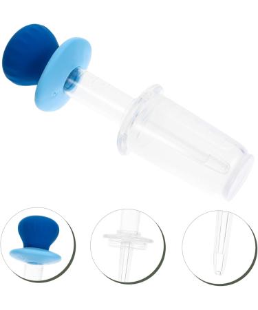 Buy Toyvian 5-Piece Baby Feeder Pacifier Set - Infant Food Dispenser Colostrum Juice Nipple Extruder 14x4.6cm - Fast International Shipping - Buy Online on GoSupps.com