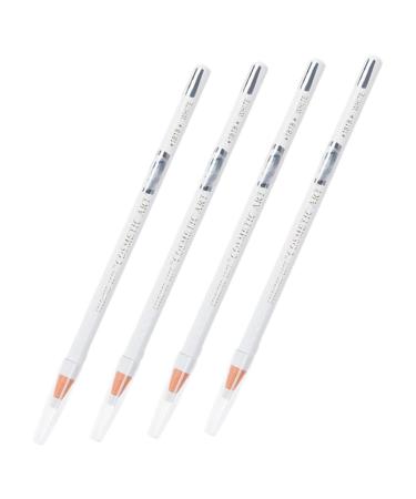 FOMIYES FOMIYES 4 Piece Waterproof Eyebrow Pencils with Peel Off Effect Durable Sweat Resistant Easy to Apply for Natural Long Lasting Makeup for Daily Festive