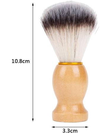 Redwestmelon Shaving Brush - Elegant Wooden Handle Hair Salon Tool for Men - Buy Online on GoSupps.com