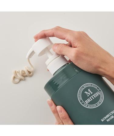 BRITISH M Kombucha Mask 750ml (25.36fl.oz) - Rejuvenating Facial Treatment - Buy Online on GoSupps.com