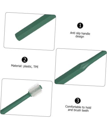 Balacoo 4pcs 360 Shop Kittens Oral Plastic Long Soft-Bristle Portable Stick Pet Reusable Pets Puppy Teeth Cleaner Supplies Degree Manual Dog Kitten Travel for Practical 1 count (Pack of 1) Assorted Color - Buy Online on GoSupps.com