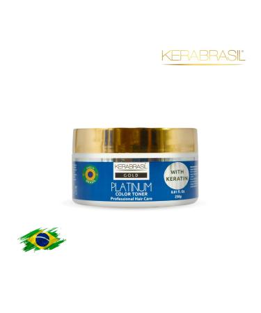 Platinum Hair Treatment Mask 250g - Advanced Blonde Enhancing Keratin Formula for Strength & Luminosity - Shop Now - Buy Online on GoSupps.com