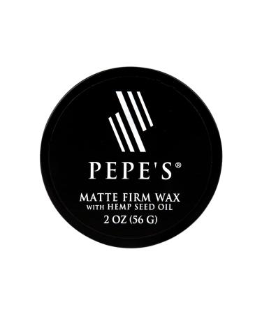 Buy PEPE S Men's Matte Firm Wax with Hemp Seed Oil - Strengthen Hair & Boost Fullness | 2OZ/56G - International Shipping Available - Buy Online on GoSupps.com
