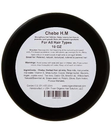 Organic Hair Solution - Chebe Hair Growth Set | Shampoo Conditioner Oil & Leave-In Cream | Stronger Thicker Longer Hair - Natural Ingredients - Buy Online on GoSupps.com