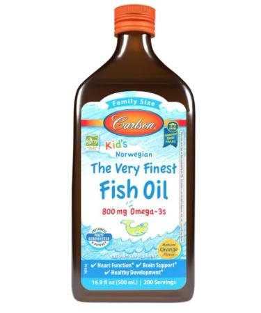 Kids The Very Fine Fish Oil 800 mg Natural Orange 500 ml