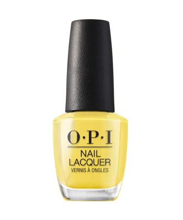OPI Nail Lacquer  Don t Tell a Sol  Yellow Nail Polish  Mexico City Collection  0.5 fl oz