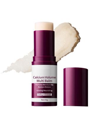 2-Pack Calcium Multi Balm Stick -Collagen Moisturizing Balm Stick for Face Eyes & Neck Anti-Wrinkle Eye Cream Wrinkle Core Sticks For Firming Skin Hydrating Anti-aging 0.16 Ounce (Pack of 2) - Buy Online on GoSupps.com
