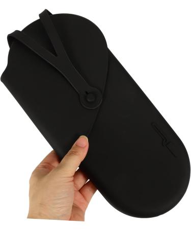 FOMIYES Curling Iron Storage Bag Hair Crimper Hair Straightener Curlers Hair Curler Storage Bags 29.50X13.50X2.00CM Black - Buy Online on GoSupps.com