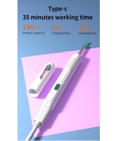 Rechargeable Ear Wax Removal Camera - Wireless Visual Ear Cleaning Kit for iPhone iPad Android - Hassle-Free Ear Wax Removal - Buy Online on GoSupps.com