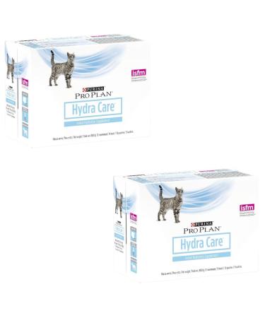 Pro Plan PURINA Hydra Care Cat | Double Pack | 2 x 10 x 85 g | Complementary food for adult cats | Can help increase water absorption | in freshness sachets
