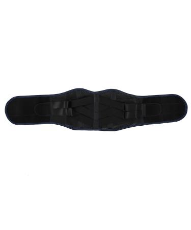Back bandage breathable waist support belt lumbar spine steel plate adjustable belts for the lower back against back pain (XL)