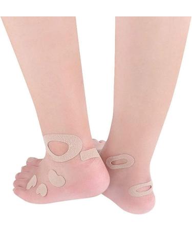 DOITOOL 10 Sheet Heel Stickers - Anti-Wear Toe Protectors for Foot Care - Adhesive Blister Patches - Men Women - Buy Online on GoSupps.com