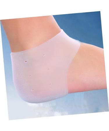 FRCOLOR 5 Pairs of Pedicure Heel Tear Spa Socks Heel Socks Foot Socks for Dry Feet Socks with Heel Pad Heel Sleeve Socks with Open Heel Socks with Heel Tear Silicone Cover - Buy Online on GoSupps.com