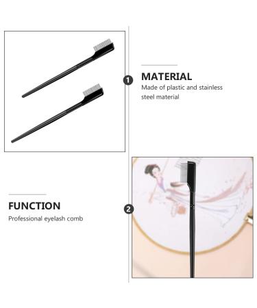 Minkissy 3-Piece Metal Eyebrow Comb & Eyelash Curler Set | Professional Cosmetic Tools for Makeup & Eyebrow Separation - International Shipping Available - Buy Online on GoSupps.com