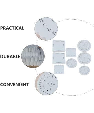 24pcs Beaded Accessories Foam DIY Kumihimo Eva Round Knitting Plates Set - Buy Online on GoSupps.com