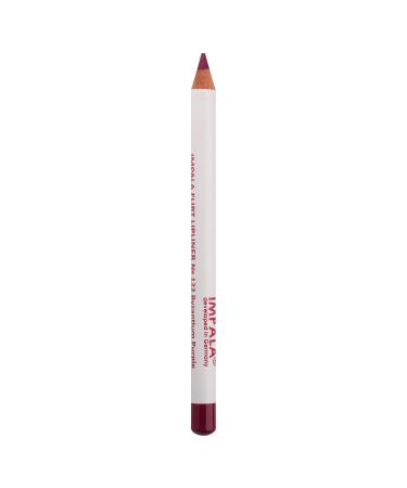 Impala |Lippe contain pencil color 122 Byzantine violet |Waterproof creamy lip contour pencil |Matte long -lasting lipstick i make -up lips 122 Byzantium purple