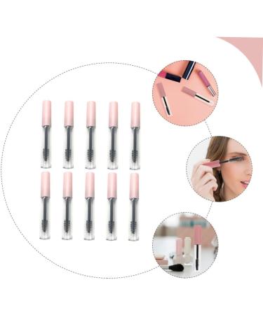 Didiseaon 10pcs Air Traffic Control Eyelash Wand Tube Gold Makeup Clear Filling Pink Travel Bottled The Pet - Buy Online on GoSupps.com