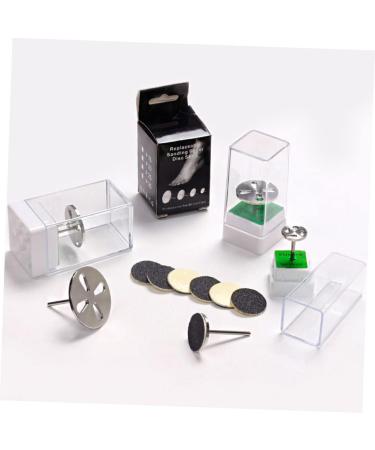 minkissy 4pcs Foot Bearings Hole Design Bearing Easy Installation Grinding Bearing Small Bearing Pedicure Tools Pro Tools Nail Tool Metal Stainless Steel Remover 6.6x3cmx4pcs - Buy Online on GoSupps.com
