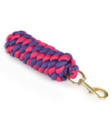 Shires Economical Lead Rope Pink/Purple