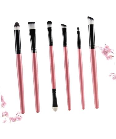 Housoutil 6pc Set Eyeliner Eyebrow Brush Eye Powder Brush Long Handle Eyeshadow Makeup Brush Cosmetics Brush Major Eye Shadow Brush - Buy Online on GoSupps.com