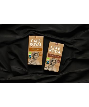  Caf Royal Caf Royal Bio Havelaar Peru Lungo 10 Capsules (R)* Compatible Capsules (Aluminium 5/10 Intensity) - Nespresso Capsules - Pack of 10 - Buy Online on GoSupps.com