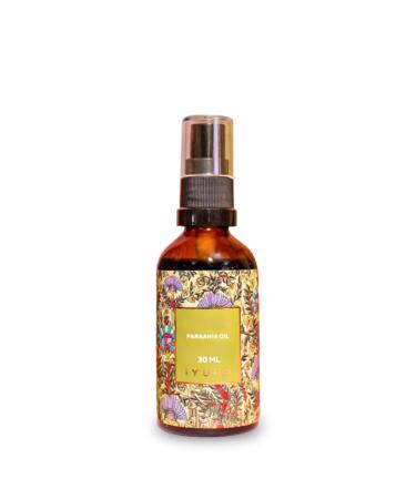 Paraania Huile clarifiante pour le visage pour une peau plus claire curcuma margousier corce de dita apaisante non grasse