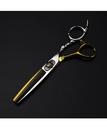 Hair Cutting Scissors 6 Inch Professional Japan 440c Steel Scissor Tiger Hair Scissors Haircut Thinning Barber Hair Cutting Shears Hairdressing Scissors Set - Buy Online on GoSupps.com