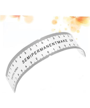  POPETPOP POPETPOP 4 Pcs Eyebrow Ruler Eyebrow Stencil Eyebrow Mapping Reusable Eyebrow Ruler Microblading Eyebrow Stamp 200mg Eyeliner Ruler Eyebrow Pencil Protractor - Buy Online on GoSupps.com