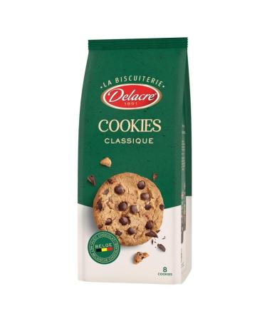 G n rique DELACRE - Delacre Chocolate Chip Cookies 186g - Pack of 4 - Sold in Packs