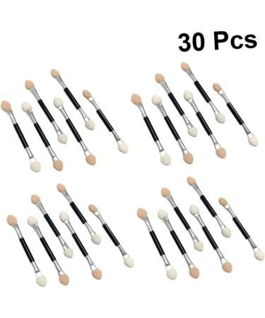 Mipcase 30pcs Make up Applicators for Face Foundation Brush Eyeshadow Makeup Brush Miss Double Head - Buy Online on GoSupps.com