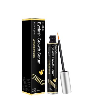 Eyelash and Brow Growth Serum Lash Serum Irritation Free for Fast Eyelash Growth Natural Eyelash Extension Eyelash Booster Serum for Growth Dense Long Eyelashes and Eyebrows (5 ml)