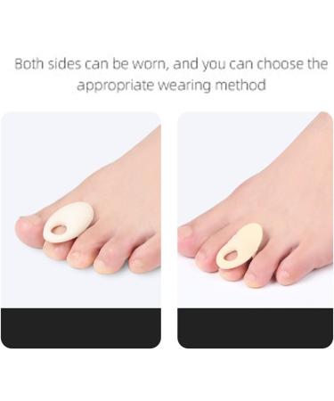 Foam Toe Corn Pads - Corn Cushions and Protectors - Cracked Skin Relief - Khaki One Size - Buy Online on GoSupps.com