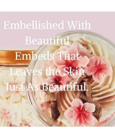 Cherry Blossom Body Butter - Ultra -Moisturizing Nourishing Cherry Blossom Extract Sealing Body Butter with Kokum Shea Illipe Butter and Camellia Seed Oil - Long Lasting 7 oz - Buy Online on GoSupps.com
