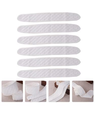 Artibetter Navel Protection Belt - 6pcs Infant Abdominal Binder for Umbilical Hernia - Adjustable Belly Button Band for Kids - White - Buy Online on GoSupps.com