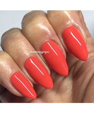 Bluesky Gel Nail Polish Orange Grenadine Deep Coral Orange BP13 Nail UV LED Soak Off 10ml - Buy Online on GoSupps.com