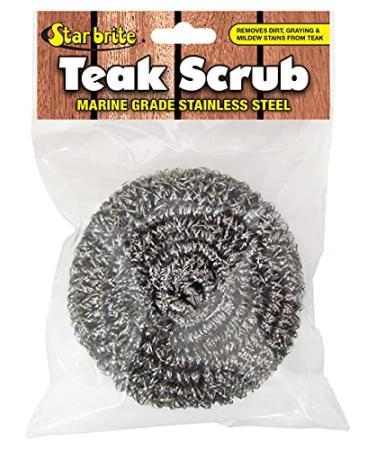STAR BRITE Stainless Steel Teak Scrub - Refinish Wood Furniture & Teak (088450) - Buy Online on GoSupps.com