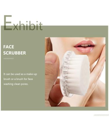 Beavorty Face Scrubber Brush Manual Facial Cleansing Exfoliating Brush Handheld Face Wash Brush for Women Men Blackhead Removing Pore Cleansing - Buy Online on GoSupps.com
