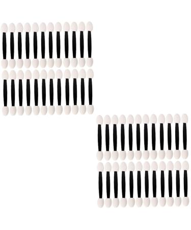 POPETPOP 2pcs 4 Double Ended Eye Shadow Stick Eye Makeup Double Ended Sponge Applicator Makeup Tool 6.1x1CMx2pcs As Shownx2pcs