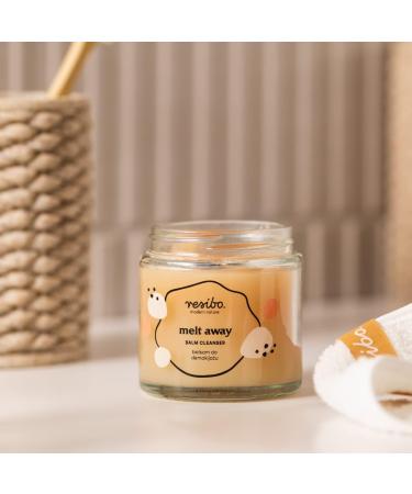  RESIBO Resibo Melt Away Cleansing Balm Natural Cosmetic Facial Cleanser Pore Cleaner Face Cleanser Blackhead Remover Eye Make-Up Remover Waterproof - Buy Online on GoSupps.com
