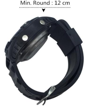 Visionu Nergo Talking Watch for Blind & Visually Impaired - Ideal Gift for Children & Seniors - Black Electronic Sports Watch - Buy Online on GoSupps.com