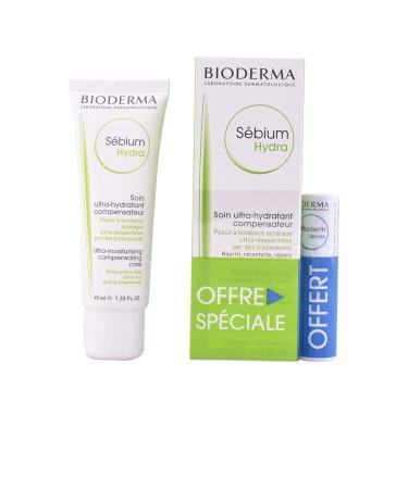 Bioderma Sébium Hydra Moisturizing Cream 40 ml + Atoderm Lips Moisturizing Stick 4 g Free